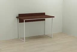 Компьютерный стол Ferrum-decor Скай 75x100x60 белый ДСП Венге 32мм (FRD-106060)