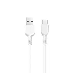 Кабель Hoco X13 USB для Type-C 1 м белый