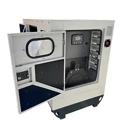 Дизельний генератор OYAL OYY-22 YANG DONG YND485D 22KVA/17.6KW, Альтернатор OYL184E, витрата 75% навантаження - 4,2 літри/годину, 230/400 В, 50 Гц (AVR+ATS) 2000*900*1200 мм, 630 кг, 115 л - мініатюра 6