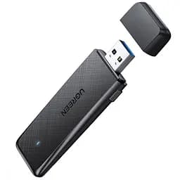 Адаптер Ugreen Wi-Fi AC1300 2.4GHz&5GHz USB 3.0 CM492 Black