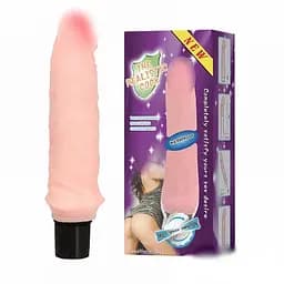Вібратор з кібершкіри MiniRealistic тілесного кольору LyBaile BW-027004 24209