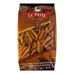 Макаронные изделия La Pasta перья цельнозерновые 400 г (816995)