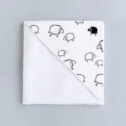 Пелюшка багаторазова Cosas непромокаюча Sheep 70х120 см, біла - мініатюра 3