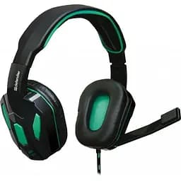 Ігрові навушники Defender Warhead G-275 1.8м Зелено-чорні - мініатюра 2