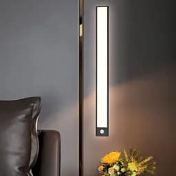 Сенсорний світильник LED з датчиком руху MZ-L1005 (40*10*500mm) Black - мініатюра 2