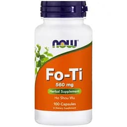 Горец многоцветковый Now Fo-Ti 560 мг 100 капсул