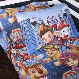 Простирадло MirSon бязь Paw Patrol Team 150х220 см (2200011446509)