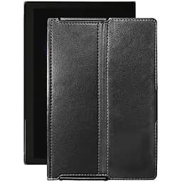 Чохол StatusCASE з екошкіри для планшету Pixus Joker Чорний глянець