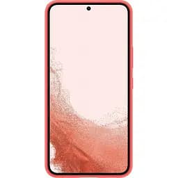 Оригінальний силіконовий чохол Silicone Cover для Samsung Galaxy S22 (S901) EF-PS901TPEGRU Glow Red - мініатюра 8