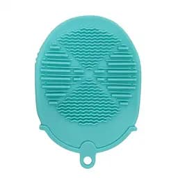 Силіконова мочалка-рукавичка для купання Mega Zayka MGZ-0929(Turquise)