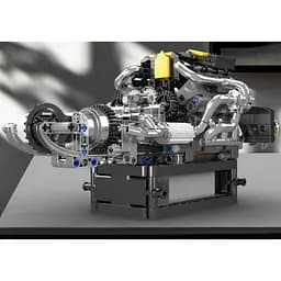 Конструктор Mould King Mking Двигун і коробка передач Turbocharged PAG V8 (10207) [161097] - мініатюра 9