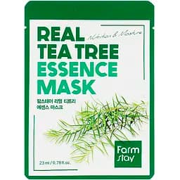 Тканинна маска FarmStay Real Tea Tree Essence Mask з чайним деревом 23 мл