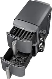 Мультипіч (аерофритюрниця) NINJA Double Stack XL 2-Level Hot Air Fryer SL451EU - мініатюра 3