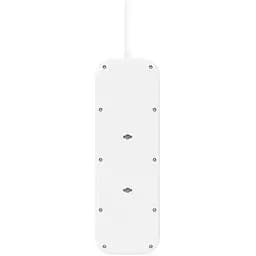 Підовжувач-фільтр Belkin мережевий 8хТип F, 3x1.5 мм кв, 16 А, USB-A/USB-C 18 Вт, з захистом від перенапруги, 2 м, білий - мініатюра 5
