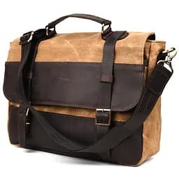 Шкіряна чоловіча сумка TARWA 36х27х10 см nsa0001326