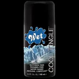 Звужувальний лубрикант з ефектом охолоджуючого поколювання Wet Cool Tingle 148 мл