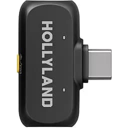 Мікрофонна радіосистема Hollyland LARK A1 Combo 2TX + RX/Lightning + RX/USB-C Space Gray [164071] - мініатюра 4
