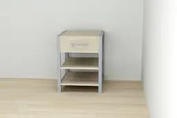 Тумба універсальна Ferrum-decor Вів'єн 1/2 50x41x40 сірий ДСП Дуб Сонома 16мм (FRD-104136)