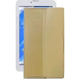 Чохол StatusCASE з екошкіри для планшету Pixus Play V4.0.7 3G Бежевий