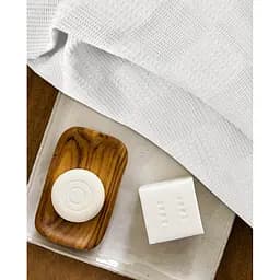 Набір рушників Cosas Cube Coffe & Cube White 2 шт. (SetTowel_95-SqCoffe_130-SqWhite) - мініатюра 7