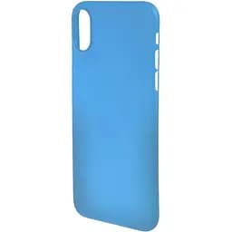 Чехол-накладка Toto Ultra Thin TPU Case iPhone X Blue