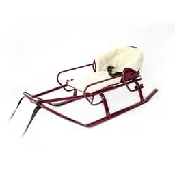 Чохол на санки Vitan Матрац з хутром бордовий (2130041)