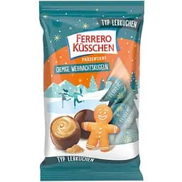 Цукерки Ferrero Küsschen Cremige Weihnachtskugeln Typ Lebkuchen 100 г