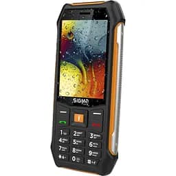 Мобільний телефон Sigma X-style 323 RAIN Black-Orange (4827798885727) - мініатюра 4