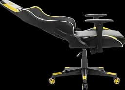 Геймерське крісло GT Racer чорне з жовтим (X-2528 Black/Yellow) - мініатюра 7