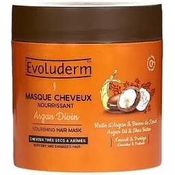 Маска Evoluderm для сухого та пошкодженого волосся з аргановою олією 500 мл