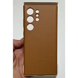 Чохол шкіряний оригінальний Samsung Leather Case для Samsung Galaxy S23 Ultra (S918) Camel EF-VS918LAEGRU - мініатюра 5