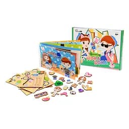 Розвиваюча іграшка "Мока Бока Будиночок" PuzzleOK Puz-88892, 103 деталі - мініатюра 3