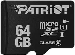 Карта пам'яті microSDXC 64Gb LX Class10 Patriot teh0024474