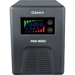 ДБЖ Gemix PSN-800U, 800VA/480W 12V/220V, 7/9/13A, 3xSchuko, без АКБ