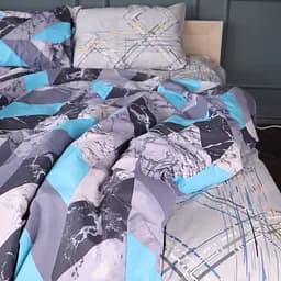 Простыня MirSon Ranforce Elite Graphitea 180х220 см (17-0853)