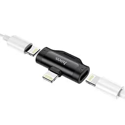 Перехідник Hoco Dual Lightning digital audio converter LS31 2A - мініатюра 3