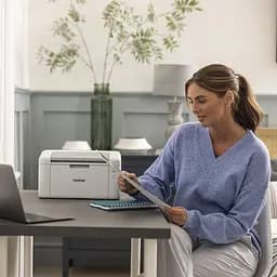 Brother Принтер laser mono A4 Brother HL-L1230W 20 ppm USB Wi-Fi - мініатюра 2