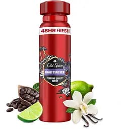 Аерозольний дезодорант Old Spice Night Panther 150 мл - мініатюра 7