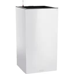 Вазон Lechuza Canto Premium Hight LED 40 білий блискучий (13770)