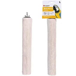 Flamingo perch calcium жердочка для птиц с кальцием для гигиены клюва и когтей 25.8х4 см