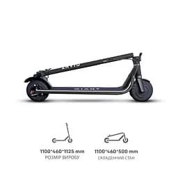 Електросамокат GIANT U9 PRO 600W 13Ah 9.25 дюймів, чорний ( з посиленим акумулятором) - мініатюра 8