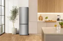 Холодильник Gorenje з нижн. мороз. камерою, 180х55х56см, 2 дв., Х-198л, М-66л, A+++, ST, Інвертор, Сірий - мініатюра 3
