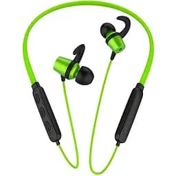 Наушники беспроводные с затылочной дугой Celebrat A15 зеленые