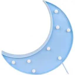 Нічник-світильник Місяць блакитний