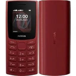 Мобільний телефон Nokia 105 DS 2023 червоний 2 сім