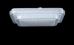 Люстра стельова LED Splendid Ray L8208B/36Wx2, 72W, білий, з пультом, сучасний стиль