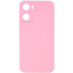 Чохол Silicone Cover Lakshmi Full Camera (AAA) для Oppo A57s / A77s Рожевий / Light pink