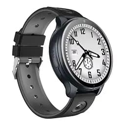 Круглий дитячий смарт годинник з GPS трекером Lemfo D-50, 4G сім картою, геопарканом, кнопкою SOS, прослушкою та Wi-Fi, 2GB пам’яті Чорний - мініатюра 3