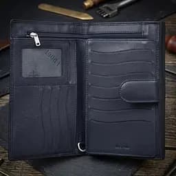 Унісекс портмоне-клатч Tony Perotti Cortina 5073 nero (90200) Чорне - мініатюра 2