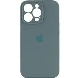 Чохол Epik Silicone Case Full Camera Protective AA для Apple iPhone 16 Pro Max 6.9 Зелений/Pine green